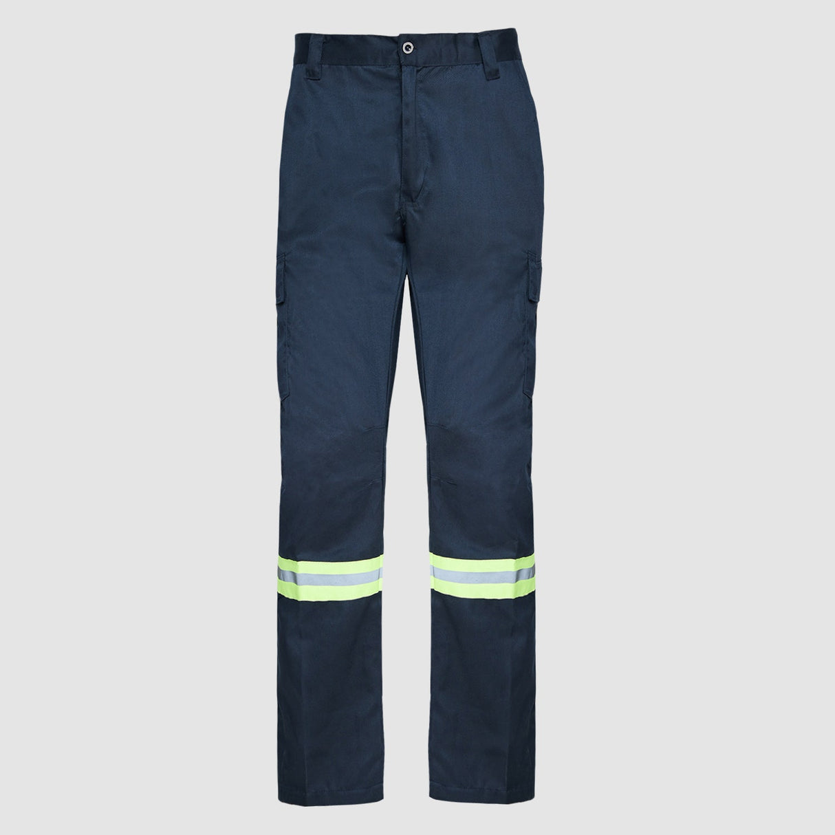 Pantalon Jayson Cargo Gabardina Reflectante Azul Talla XL