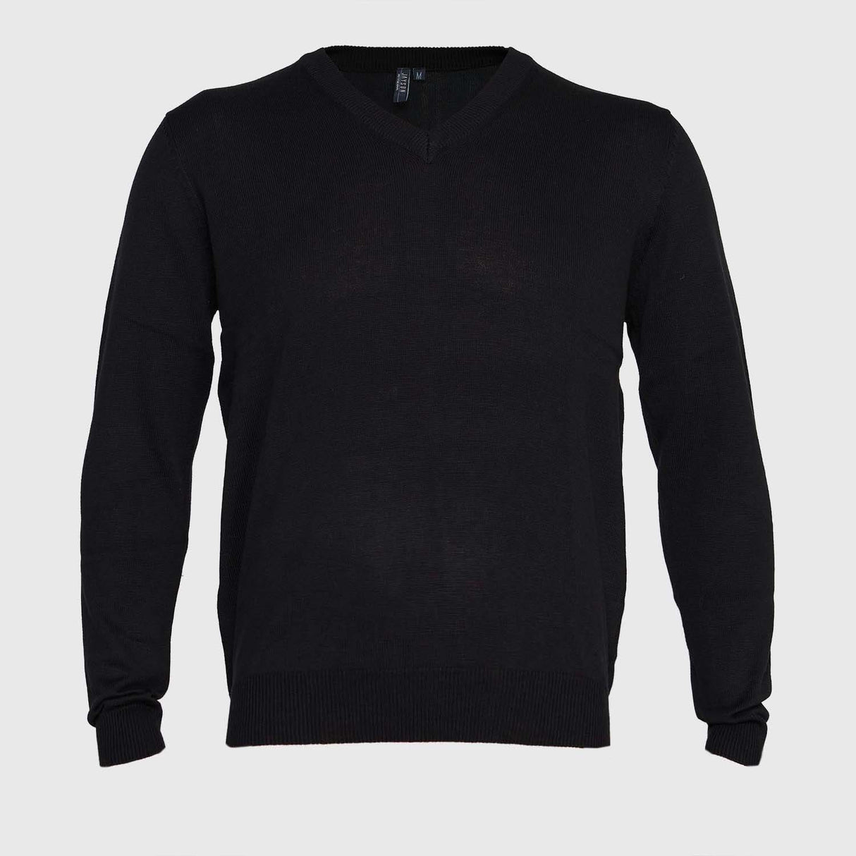 Sweater Jayson Cuello V Manga Larga Negro Talla XL