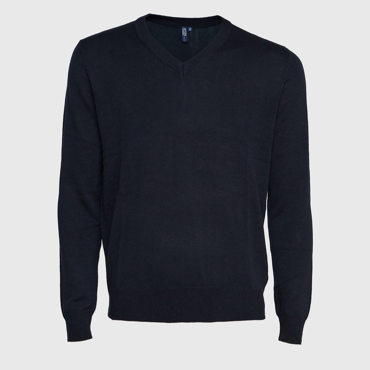 Sweater Jayson Cuello V Manga Larga Azul Marino Talla XL