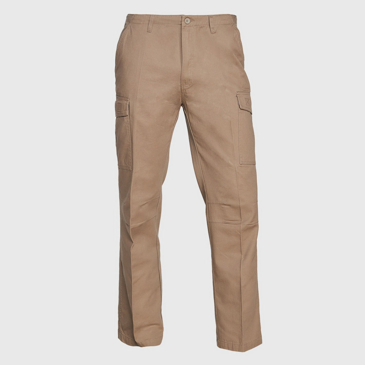 Pantalon Jayson Gabardina Cargo Algodon Beige Talla XL