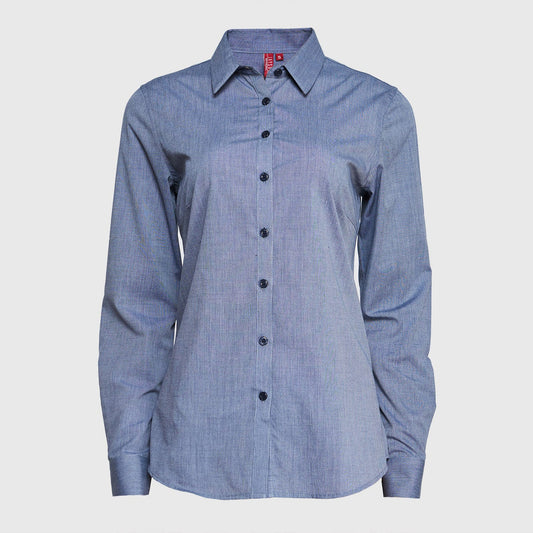 Blusa Jayson Fil A Fil Azul Marino Talla XL