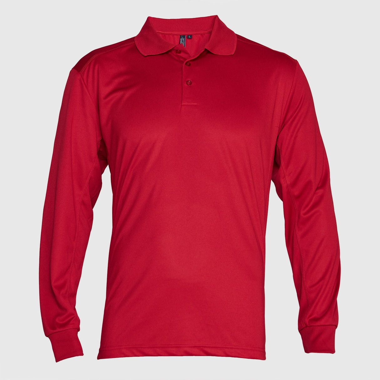 Polera Jayson Dry Fit Manga Larga Rojo Talla XL