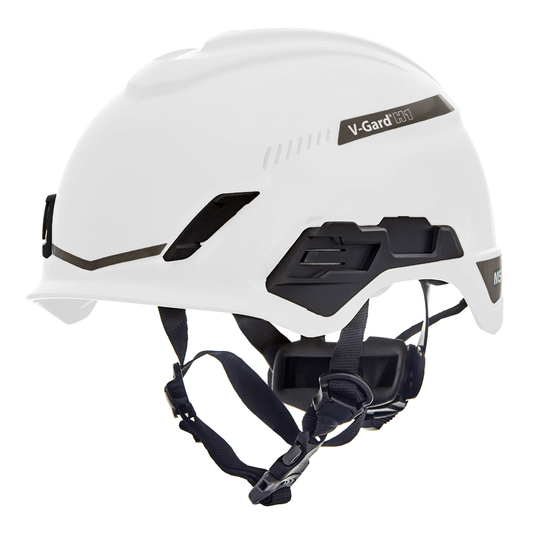 Casco de Seguridad MSA V-Gard H1 Ventilado Blanco Default Title