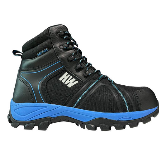 Botin de seguridad Hardwork Hw Bering High Azul Talla 44