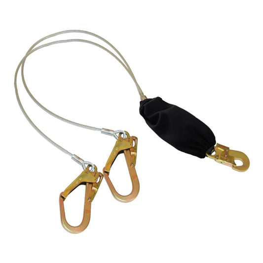 Amortiguador de seguridad Chilesin con funda kevlar y estrobo cable de acero 1.80 Default Title