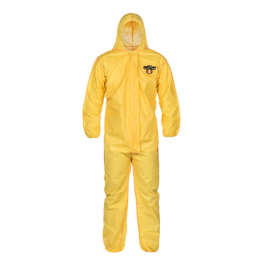 Overol de seguridad Chemmax Quimico spata Amarillo Talla XL