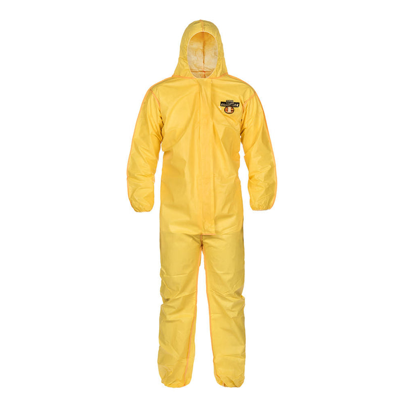 Overol de seguridad Chemmax Quimico spata Amarillo Talla XL
