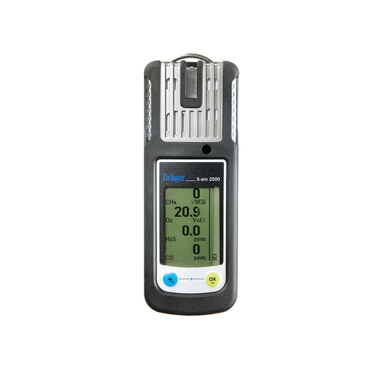 Detector multigas Drager X-AM 2500 (Ex, O2, CO, H2S-LC) Default Title