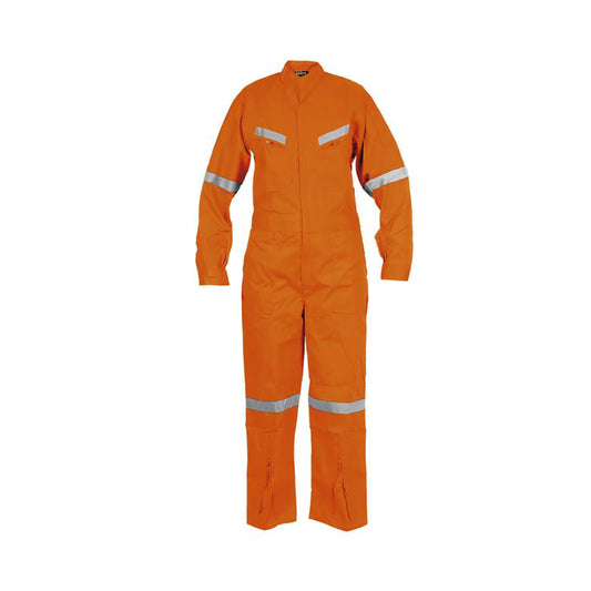 Buzo Kumen Piloto Naranjo Poplin Talla XL