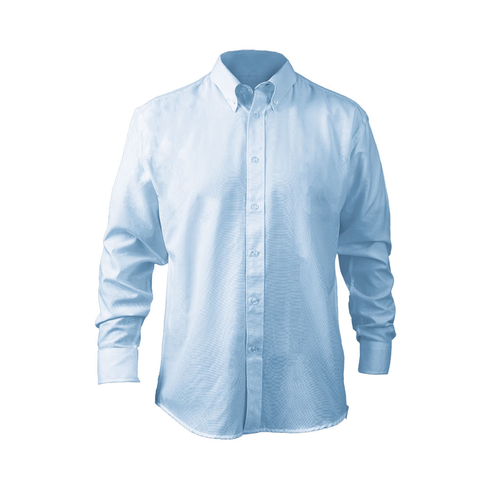 Camisa Maritex Oxford Mtx Manga Larga Celeste Talla XL
