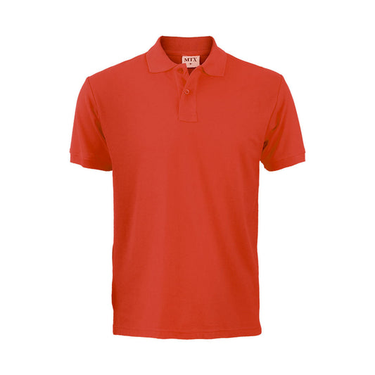 Polera Maritex Pique Manga Corta Mtx Roja Talla XL
