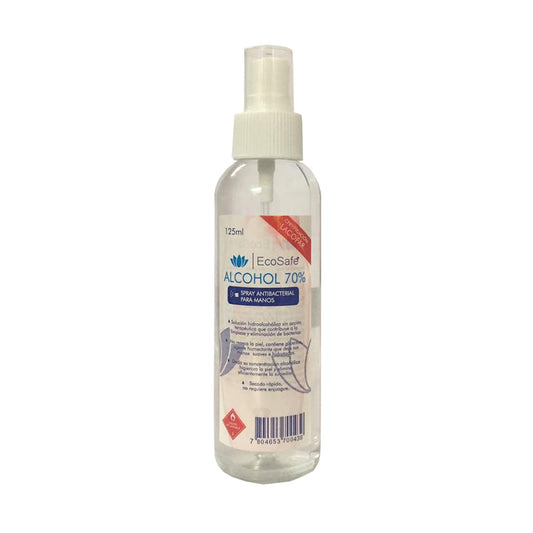 Alcohol Spray Ecosafe 70 125 ml Default Title
