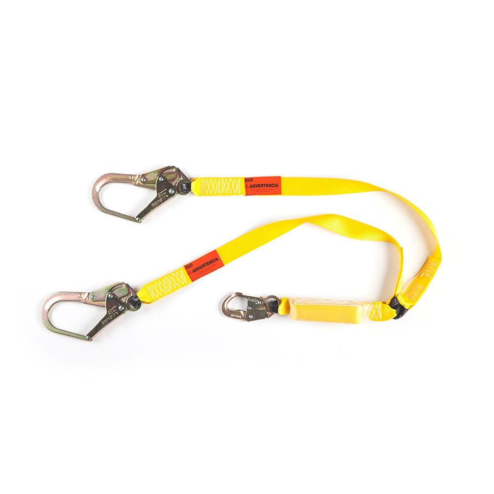 Linea de vida MSA en Y con shock absorber 2 gancho escala 1.5m Default Title