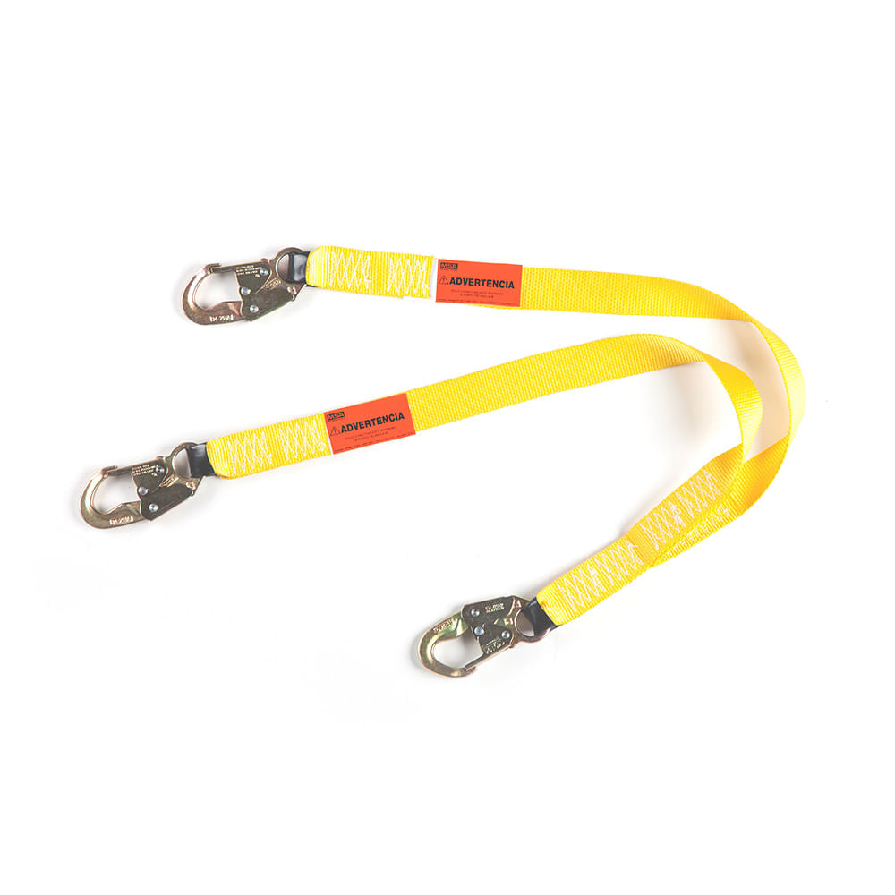 Linea de vida MSA en Y c shock absorber 2 gancho escala 1.8m Default Title