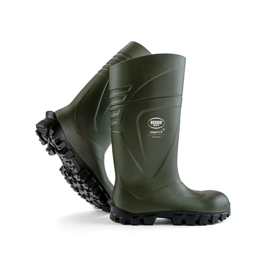 Bota de seguridad Bekina Steplite X Verde CPunta Talla 44