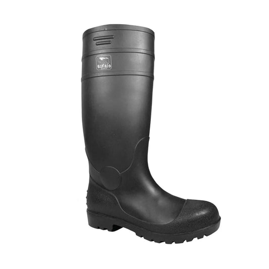Bota de seguridad Bufalo Negra Pvc-101 Talla 44