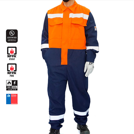 Buzo de seguridad MWG Bicolor Ignifugo Mwg Talla XL