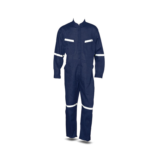 Buzo Black Wolf Piloto Poplin con Cinta Reflectante Azul Talla XL