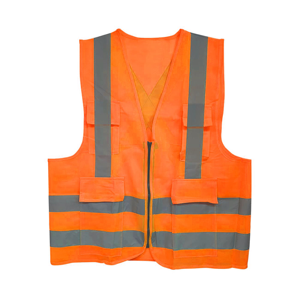 Chaleco de seguridad Black Wolf Supervisor Reflectante con Bolsillo Talla XL