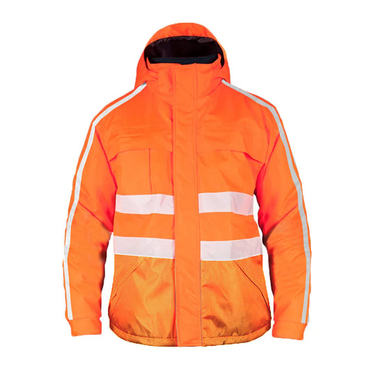 Parka Termica Black Wolf De Alta Visibilidad Talla XL