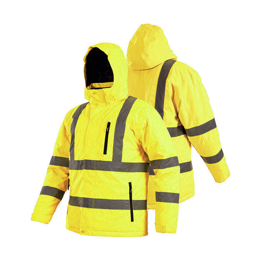Parka Black Wolf Vial Highway Amarillo Talla XL