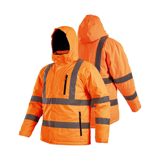 Parka Black Wolf Vial Highway Naranja Talla XL