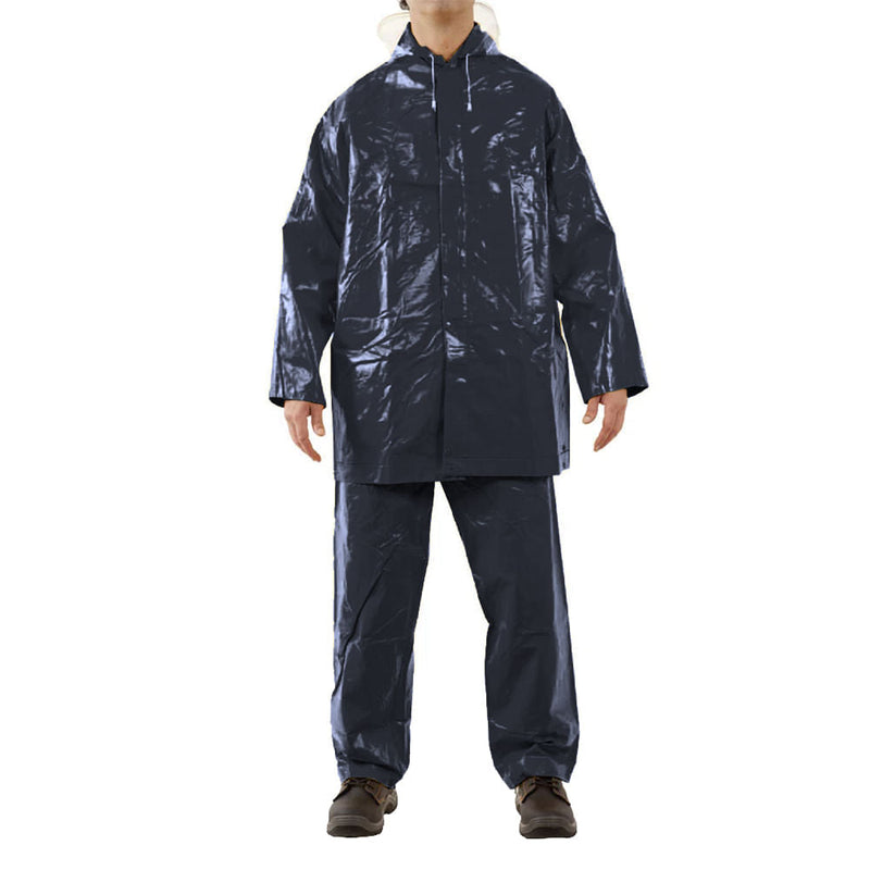 Traje Antiacido de seguridad Black Wolf Tiger Eyes Azul Talla XL