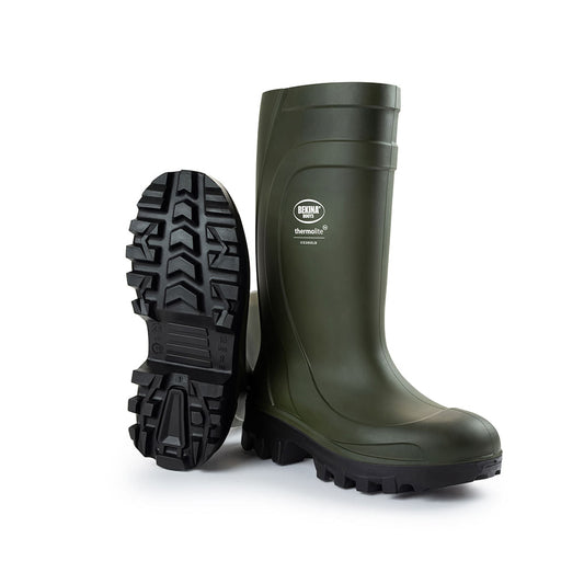 Bota de seguridad Bekina Thermolite-50 Verde CPunta Talla 44