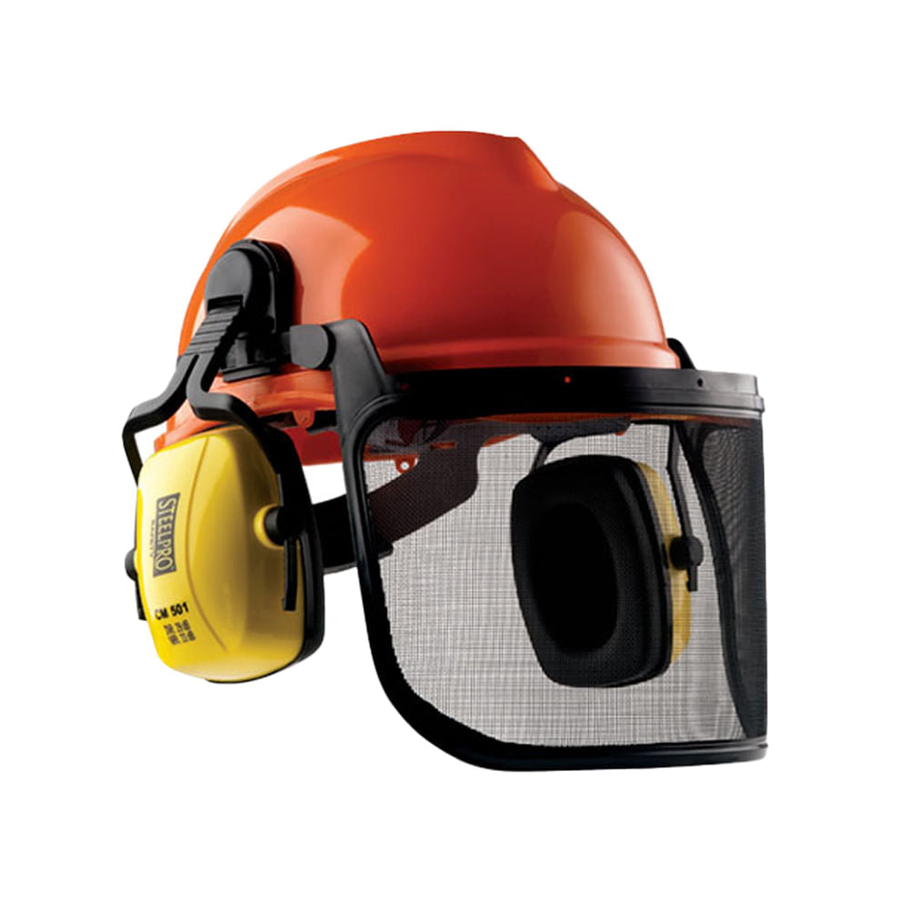 Casco de seguridad Steelpro Motosierrista Default Title