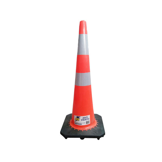 Cono Señalizacion RFX 36 Con Doble Cinta Anti viento Default Title
