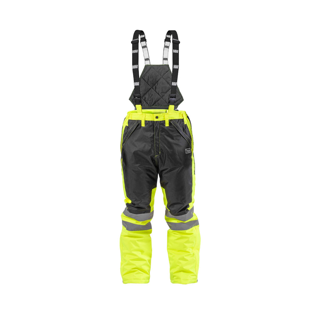 Jardinera Hardwork Reflectiva Hw Siberia Amarillo Fluor Talla XL