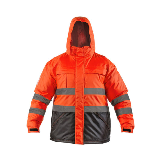 Parka Hardwork Reflectiva Hw Siberia Rojo Fluor Talla XL