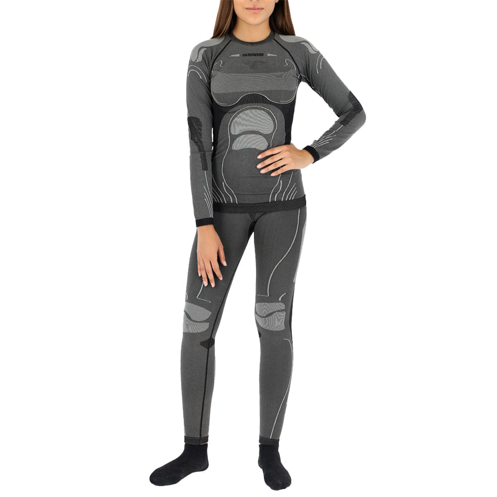 Conjunto Interior Hardwork Hw Patagonia Spandex Mujer Talla XL