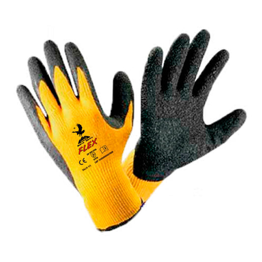 Guante de seguridad Eagle Flex (Amarillo-Negro)