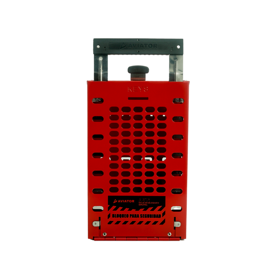 Caja de Bloqueo Grupal Aviator A 503 Imp Rojo Default Title