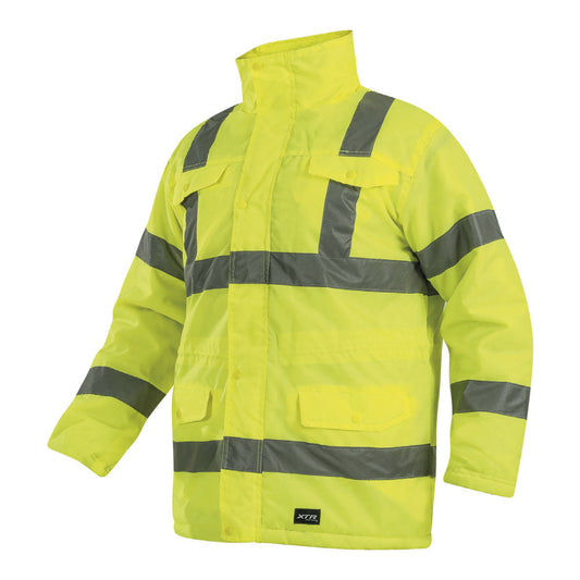 Parka Xtr Vial Ruta Amarillo Fluor Talla XL