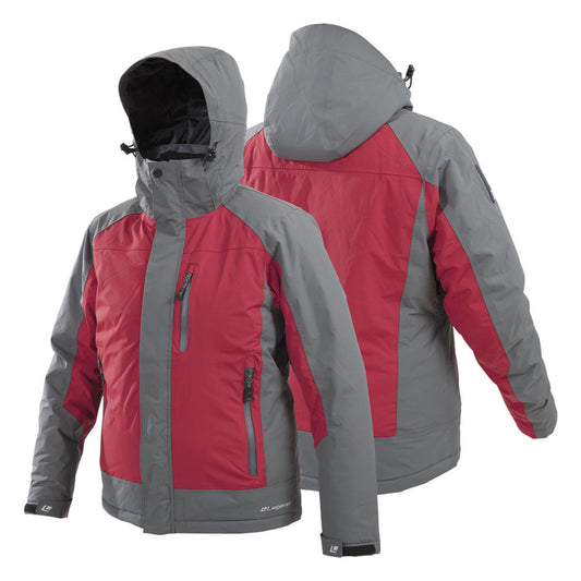 Parka Legend Corsica Mujer RojoGris Talla XL