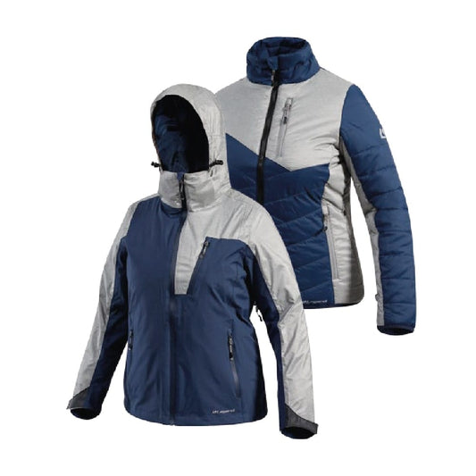 Parka Legend Desmontable Elbrus Mujer AzulGris Talla XL