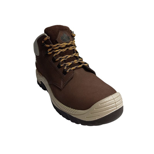 Botin de seguridad Quebec 400 Cafe Talla 44