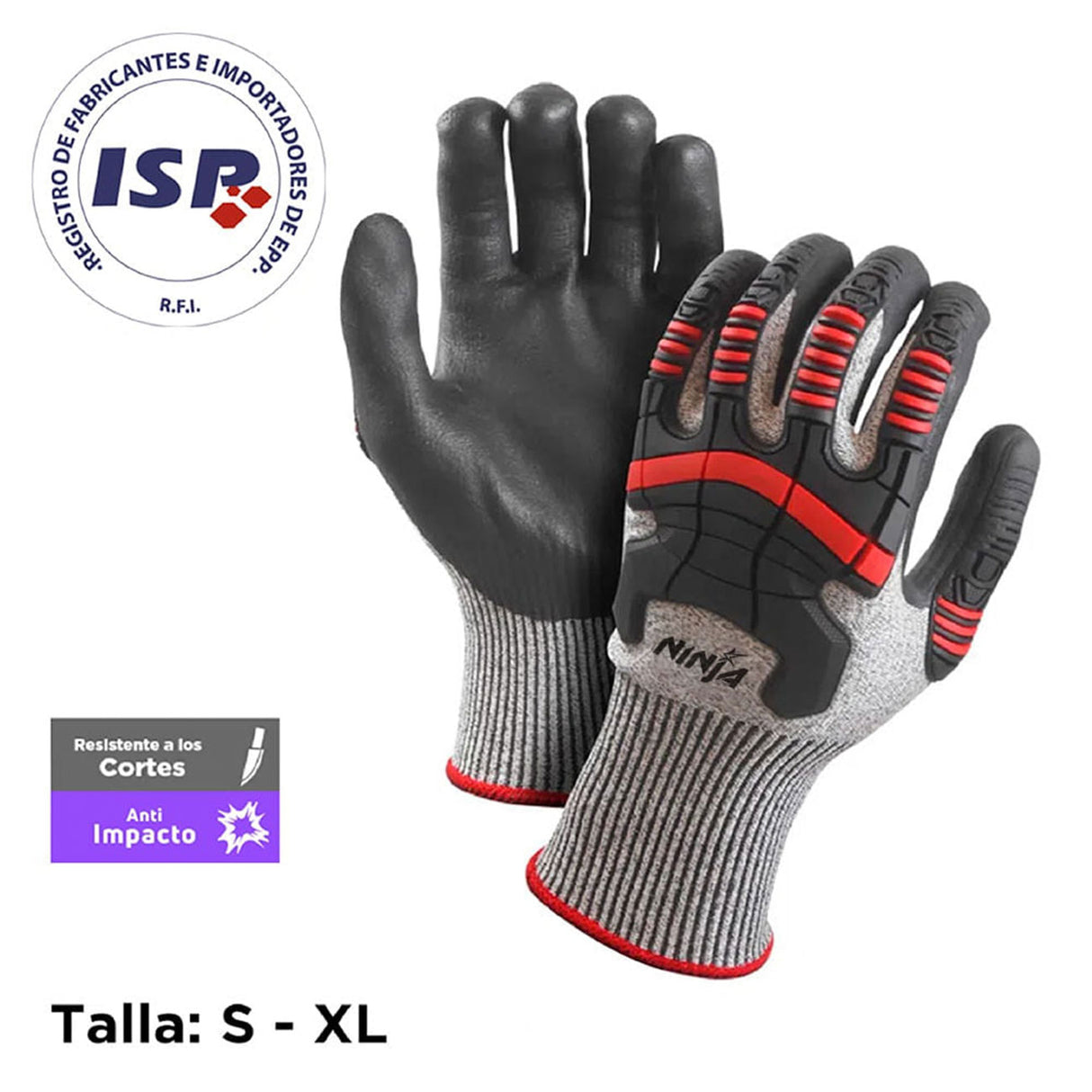 Guantes de seguridad Ninja Hero Default Title