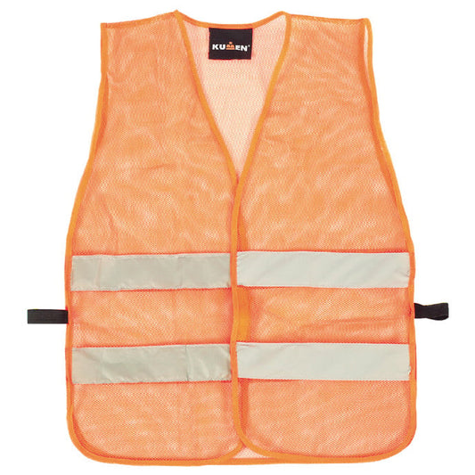 Chaleco Kumen Rfl Malla Naranjo Cinta 1 Talla XL