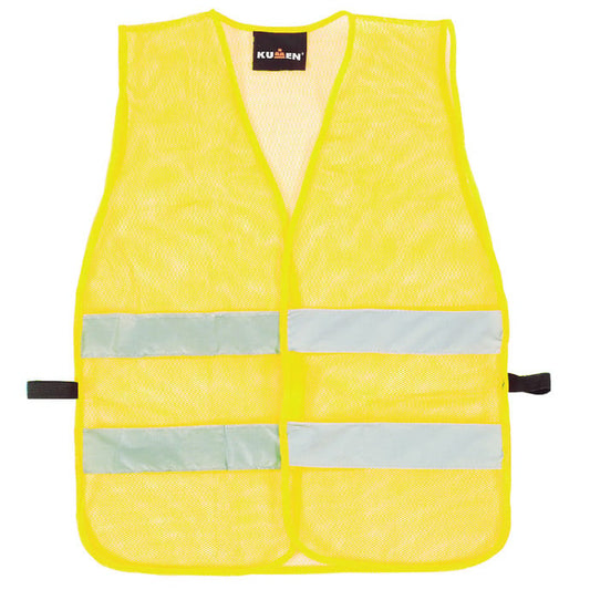 Chaleco Kumen Reflectante Malla Amarillo Cinta 1 Talla XL