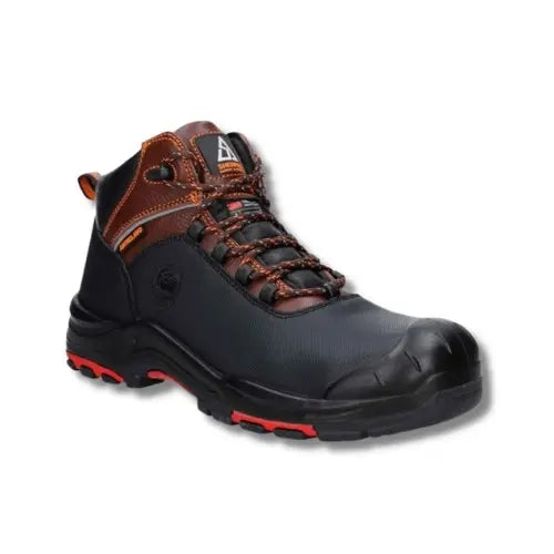 Botin de seguridad Sherpas SH406CDKAC Antiacido Talla 44