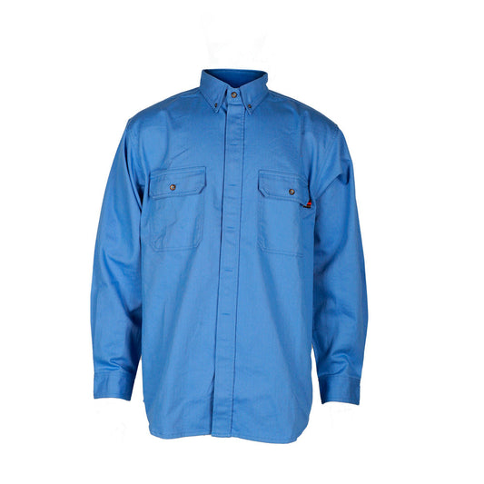 Camisa Ignífuga FRARC Leben CAT-2 Varón Celeste Talla XL