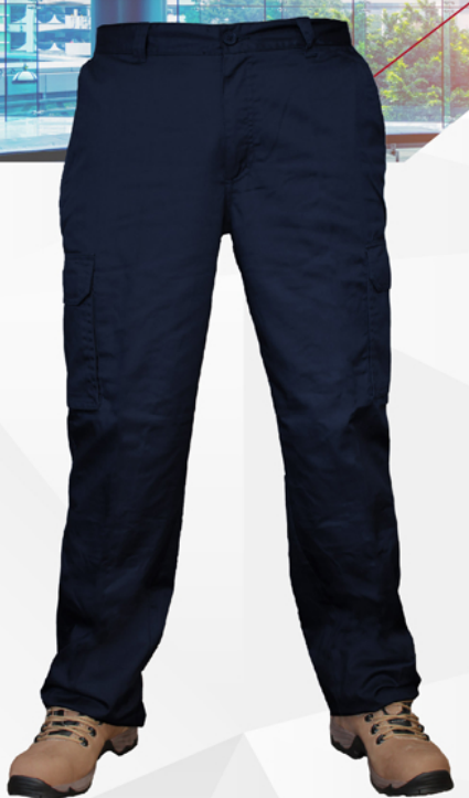 Pantalon Maritex Cargo Gabardina 21X21 Negro Talla XL