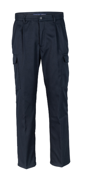 Pantalon Texora Gabardina Cargo Forro Polar Azul Talla XL