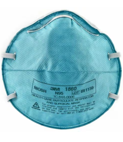 Respirador de Seguridad 3M Desechble 1860 (20 U) Default Title