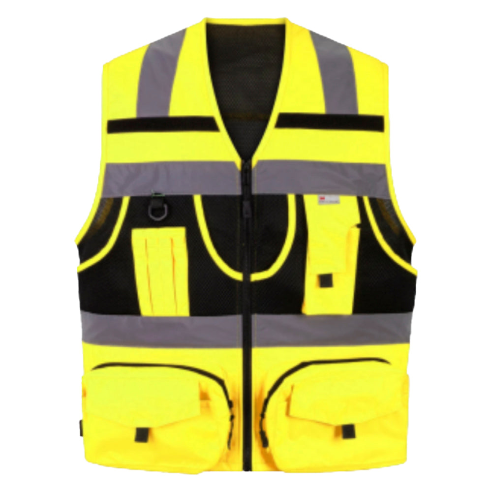 Chaleco Geologo Minero Amarillo Talla XL