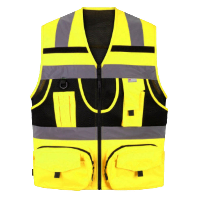 Chaleco Geologo Minero Amarillo Talla XL