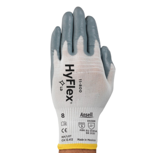 Guante de Seguridad Ansell Nitrilo Hyflex 11-800 Default Title